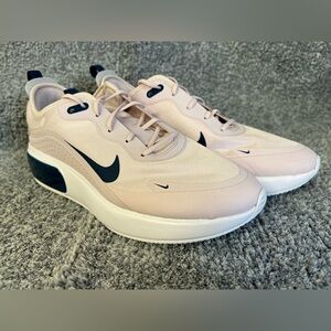 nike air max dia pink/white/blue women’s shoes